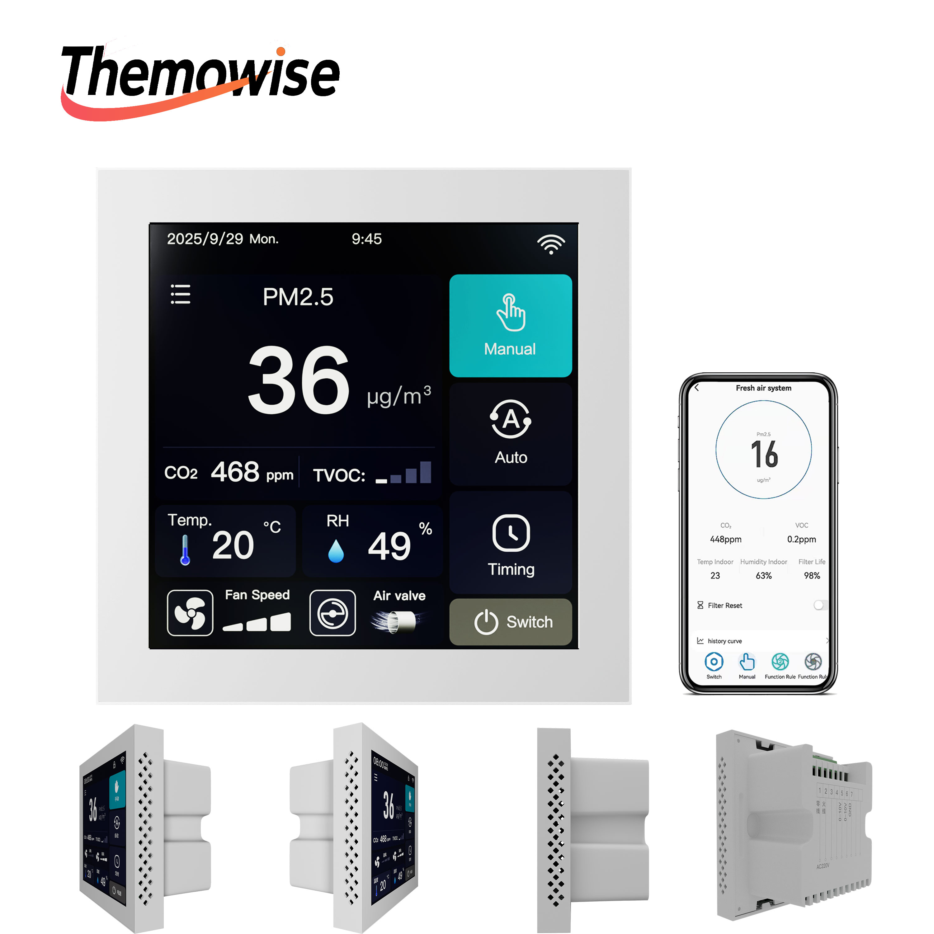Smart Home Ventilation - Controller WIFI per la Gestione della