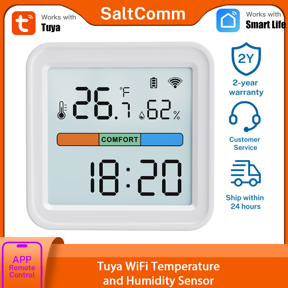 Smart Home Google - Nuovo Sensore WiFi Tuya per Temperatura