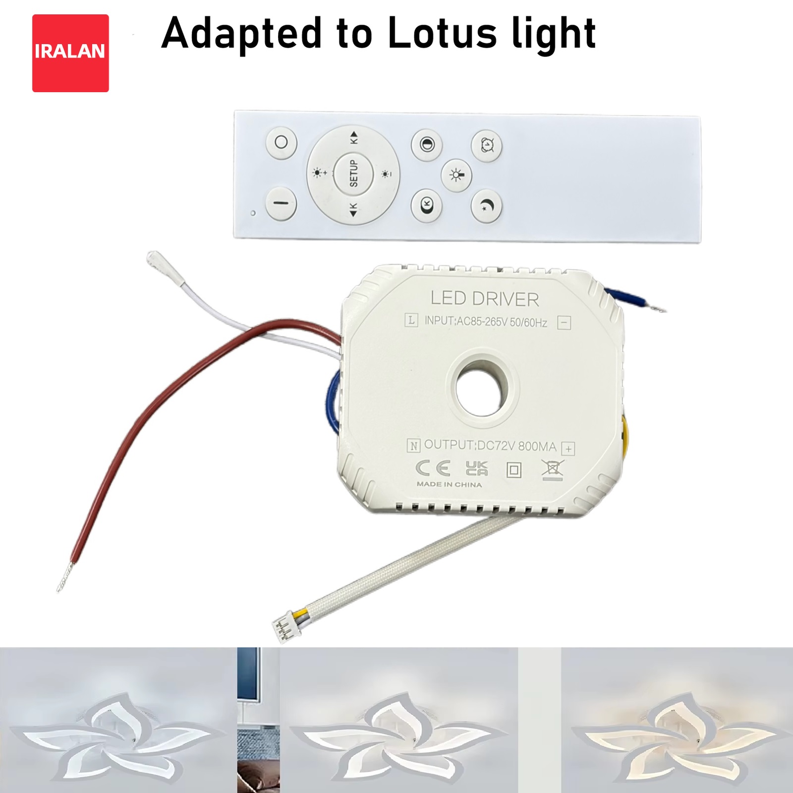Smart Home Ventilation - Driver per Plafoniera, Trasformatore per Illuminazione