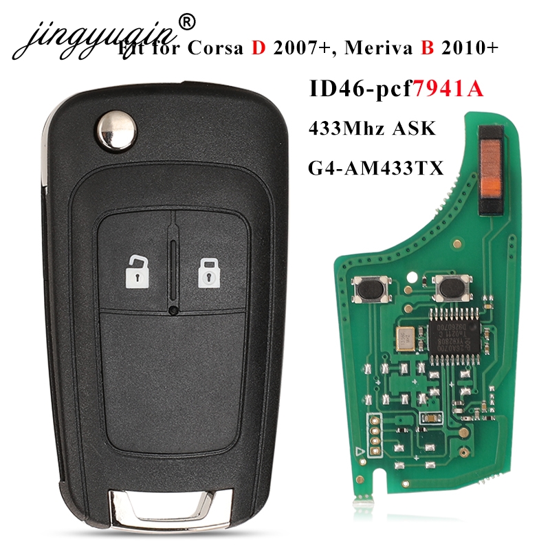 Smart Home Logo - Jingyuqin G4-AM433TX 433Mhz ID46-PCF7941 Chiave A