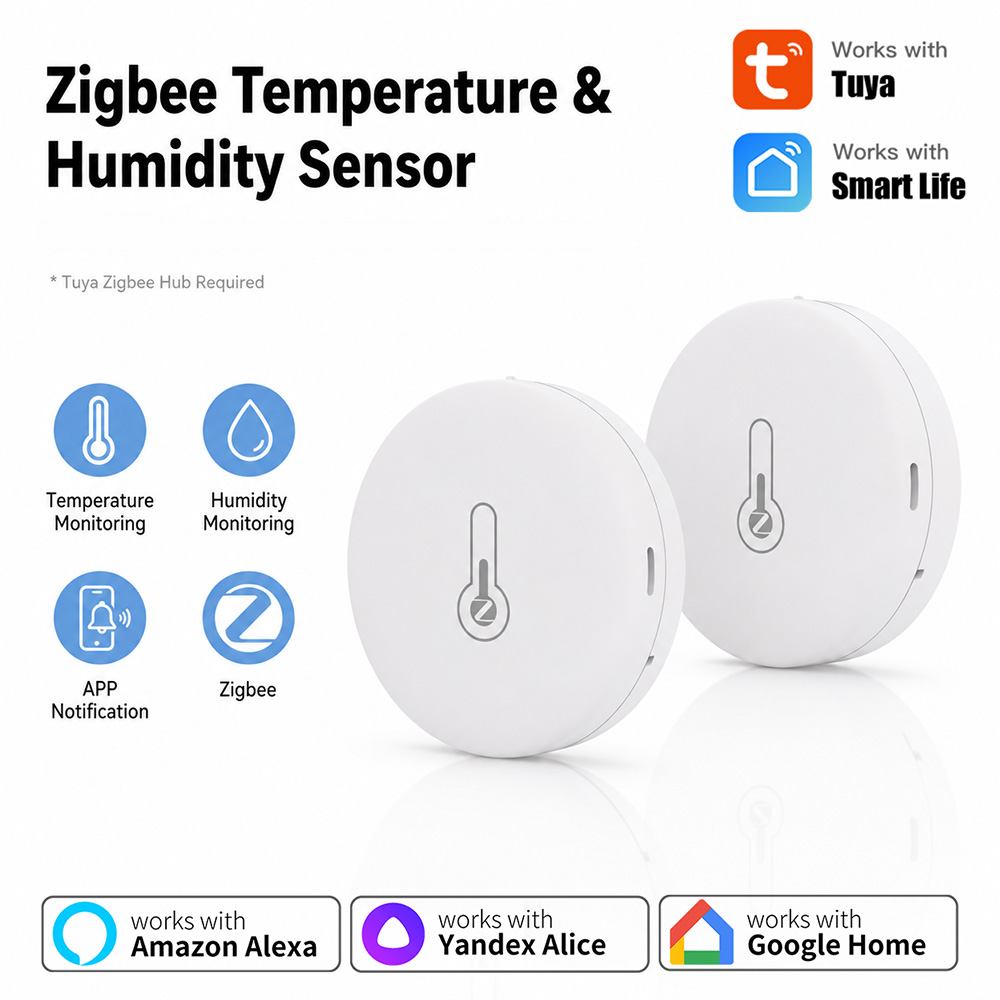 Smart Home News - Sensore di temperatura e umidità Tuya