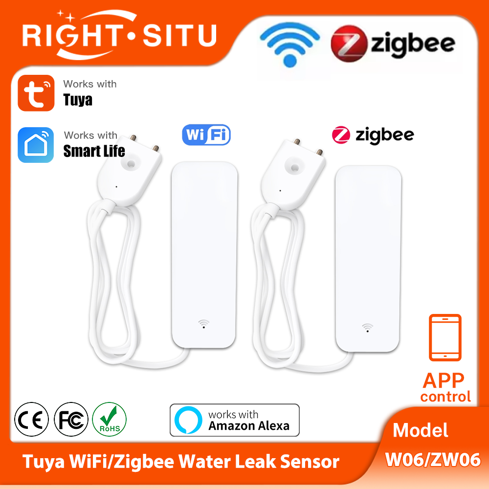 Smart Home Blog - Tuya WiFi Zigbee Sensore acqua Rilevatore
