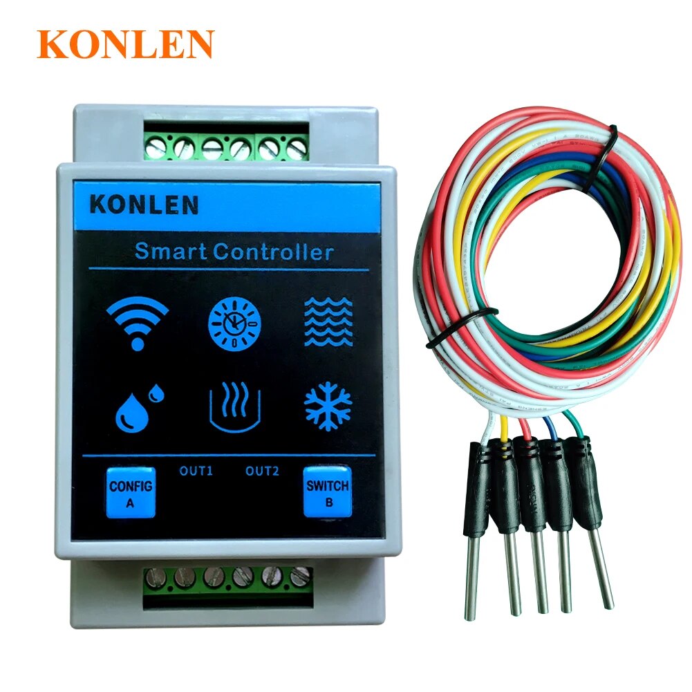 Wifi Water Sensor - KONLEN Tuya sensore di livello dell'acqua