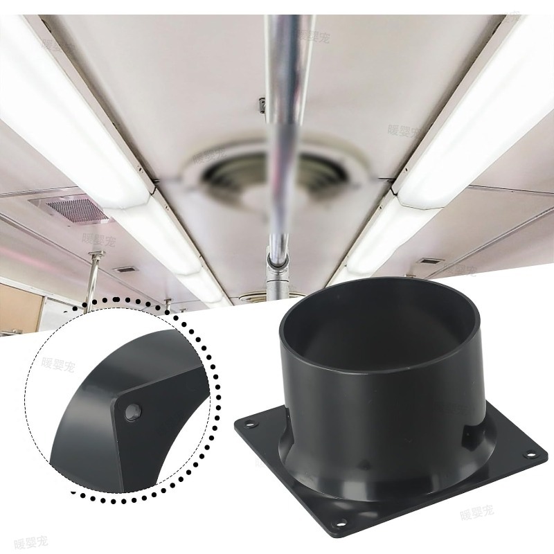 Smart Home Ventilation - Connettore a flangia da parete in