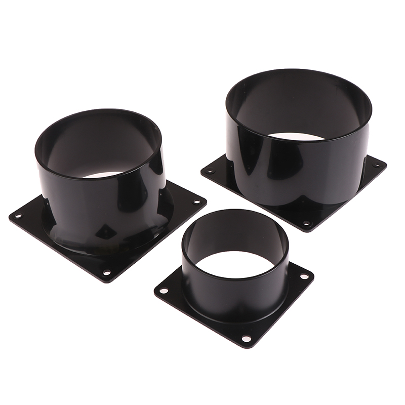 Smart Home Ventilation - Connettore flangiato da parete in ABS