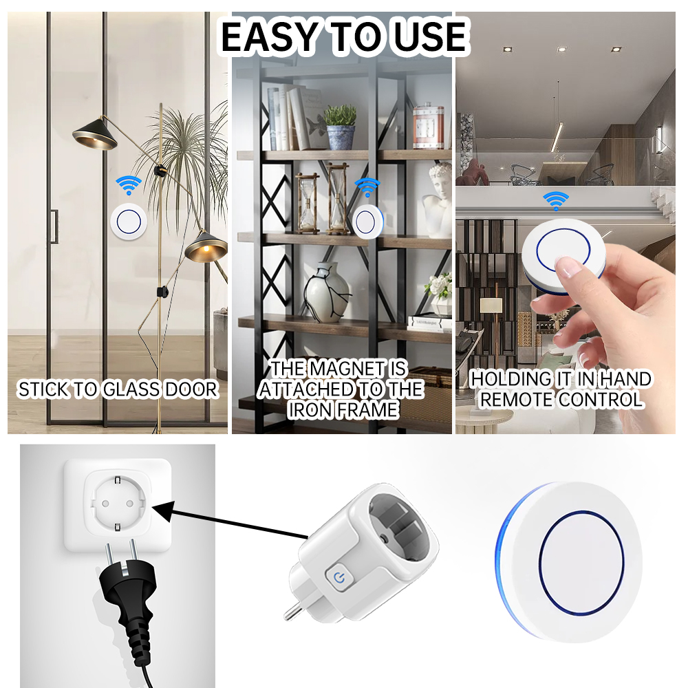 Presa Wireless RF433 Smart Hom - Smart Home Ventilation recensione e prezzo