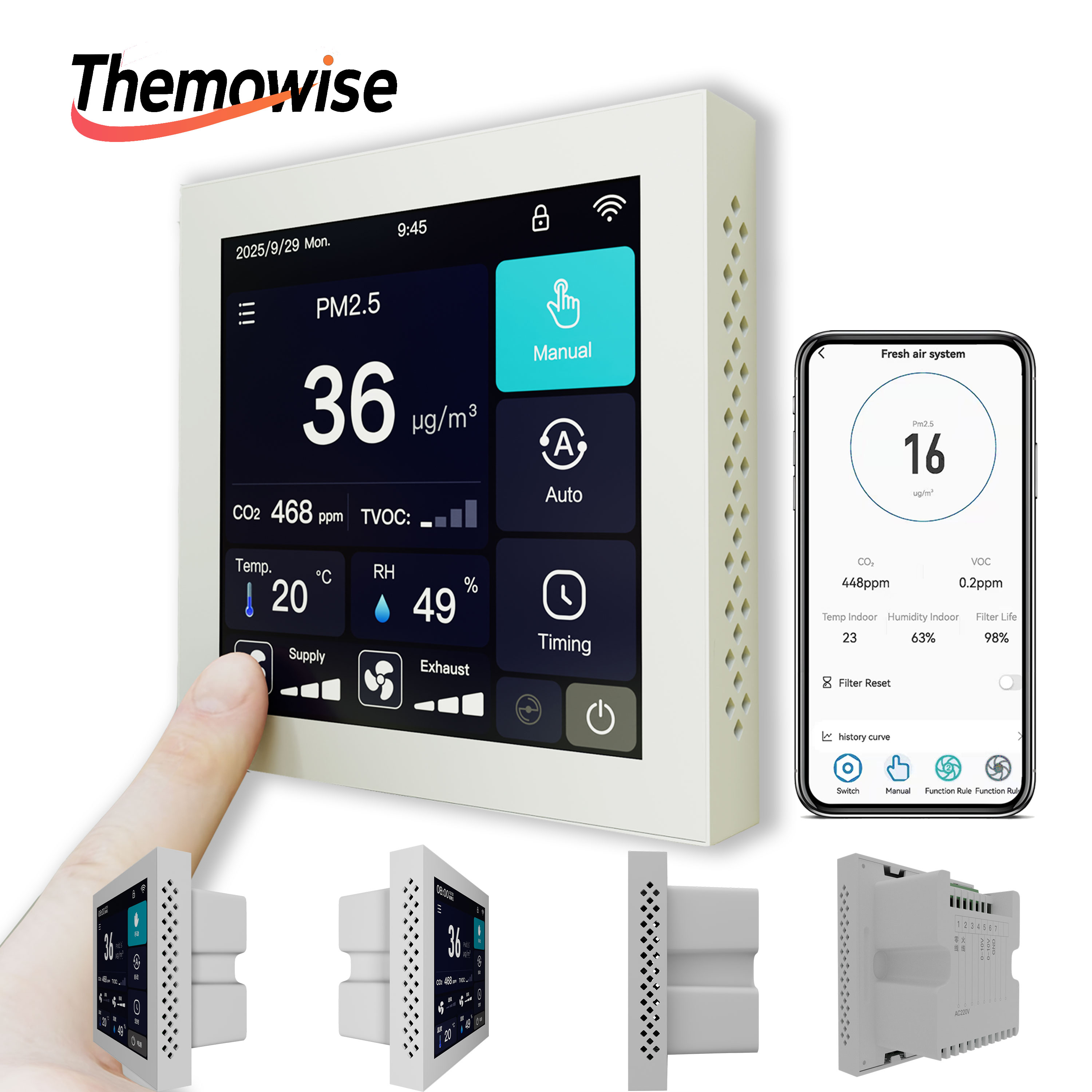 Controller WIFI per la Gestion - Smart Home Ventilation recensione e prezzo