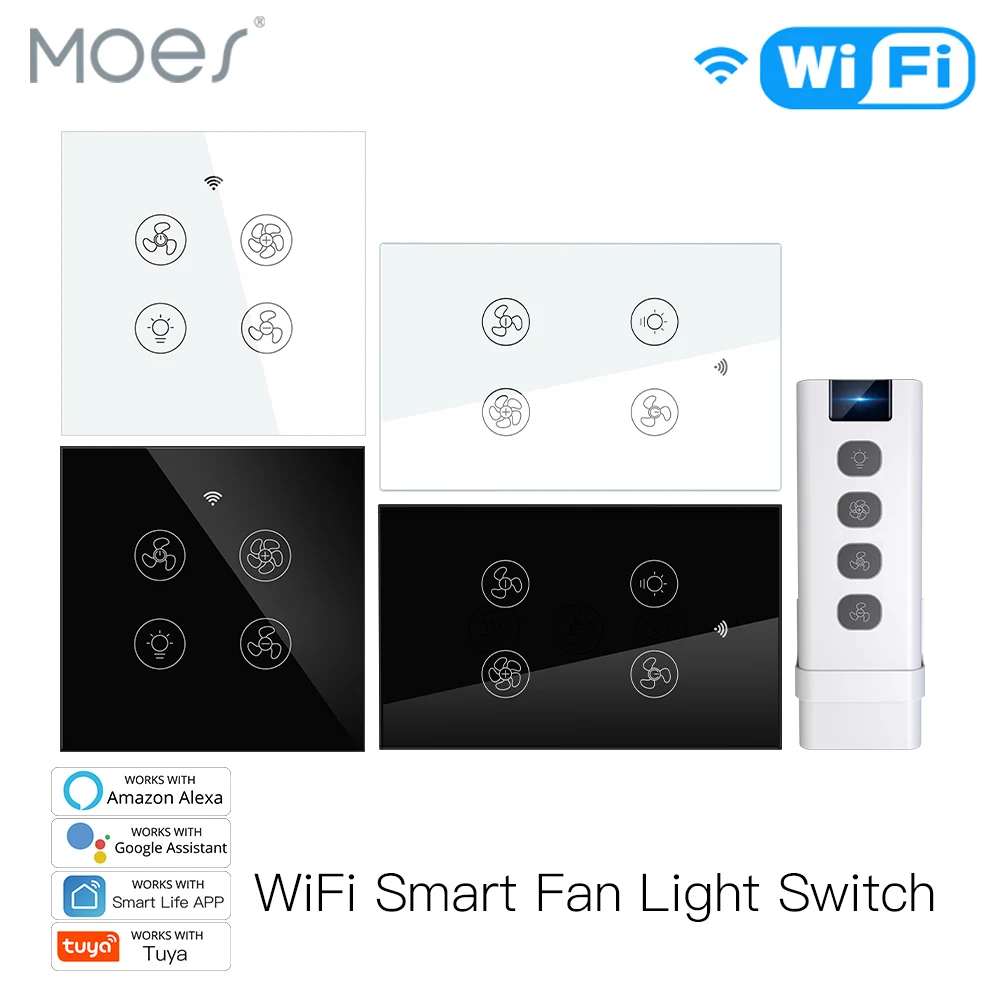 Nuovo WiFi RF Smart ventilator - Smart Home Ventilation recensione e prezzo