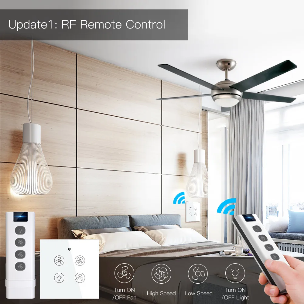 Nuovo WiFi RF Smart ventilator - Smart Home Ventilation recensione e prezzo