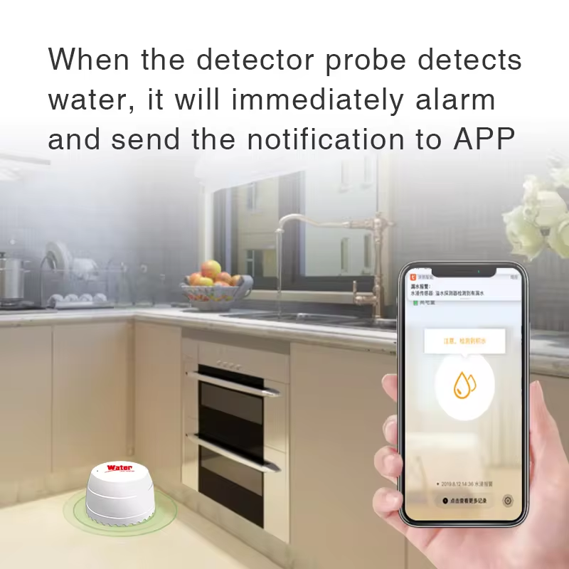 Tuya WiFi Rilevatore di perdit - Wifi Water Sensor recensione e prezzo