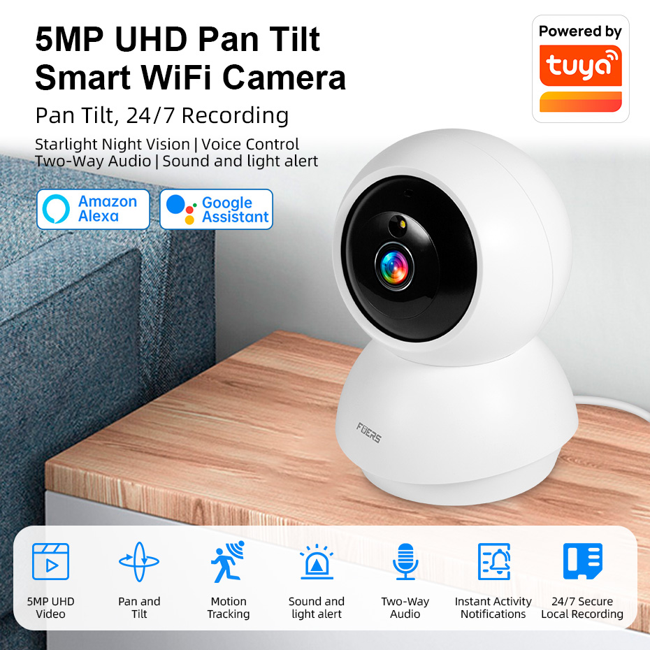 Telecamera WiFi Fuers 5MP per  - Smart Home Windows App recensione e prezzo