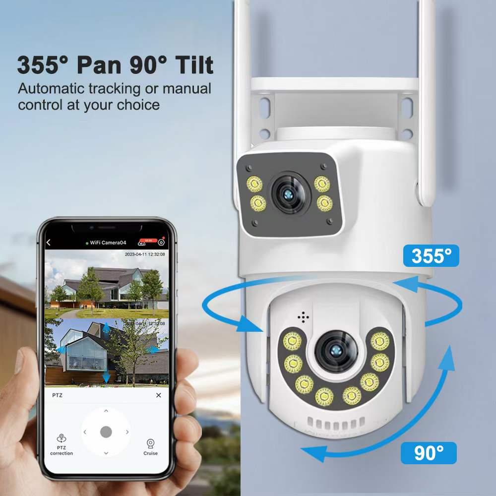 4MP UHD O-kam APP 2.4G e 5G Du - Smart Home Windows App recensione e prezzo