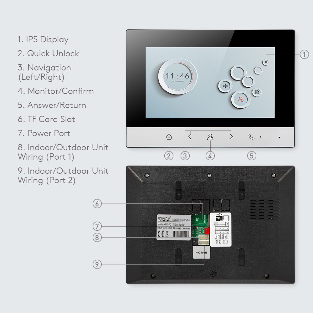 Monitor Interno WIFI Tuya Smar - Smart Home Blog recensione e prezzo