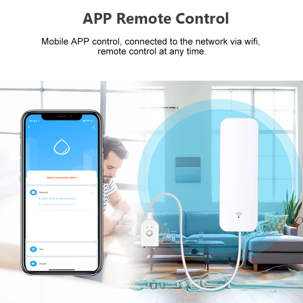 Tuya WiFi Zigbee Sensore acqua - Smart Home Blog recensione e prezzo