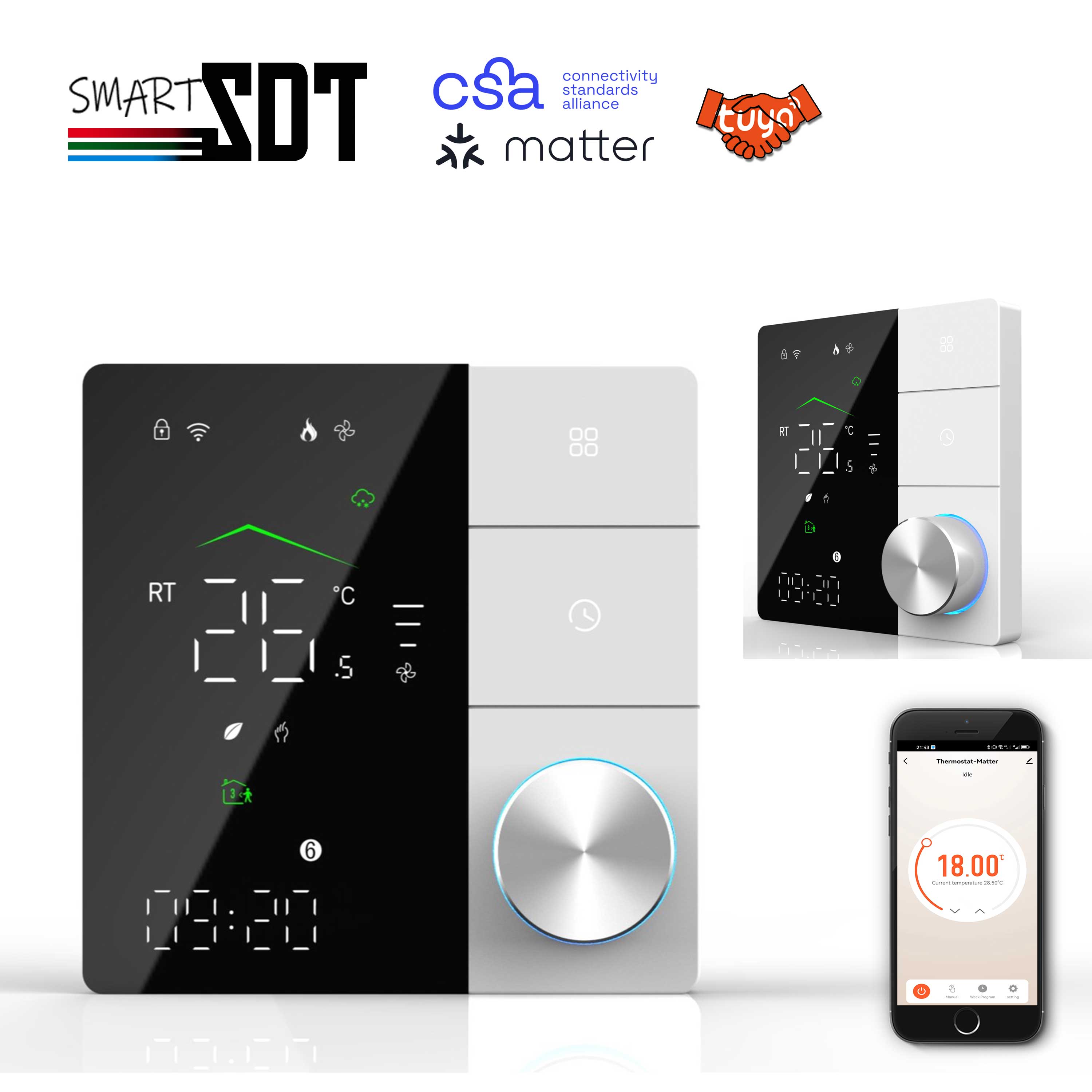 Termostato riscaldante 24V 110 - Smart Home Hub Apple recensione e prezzo