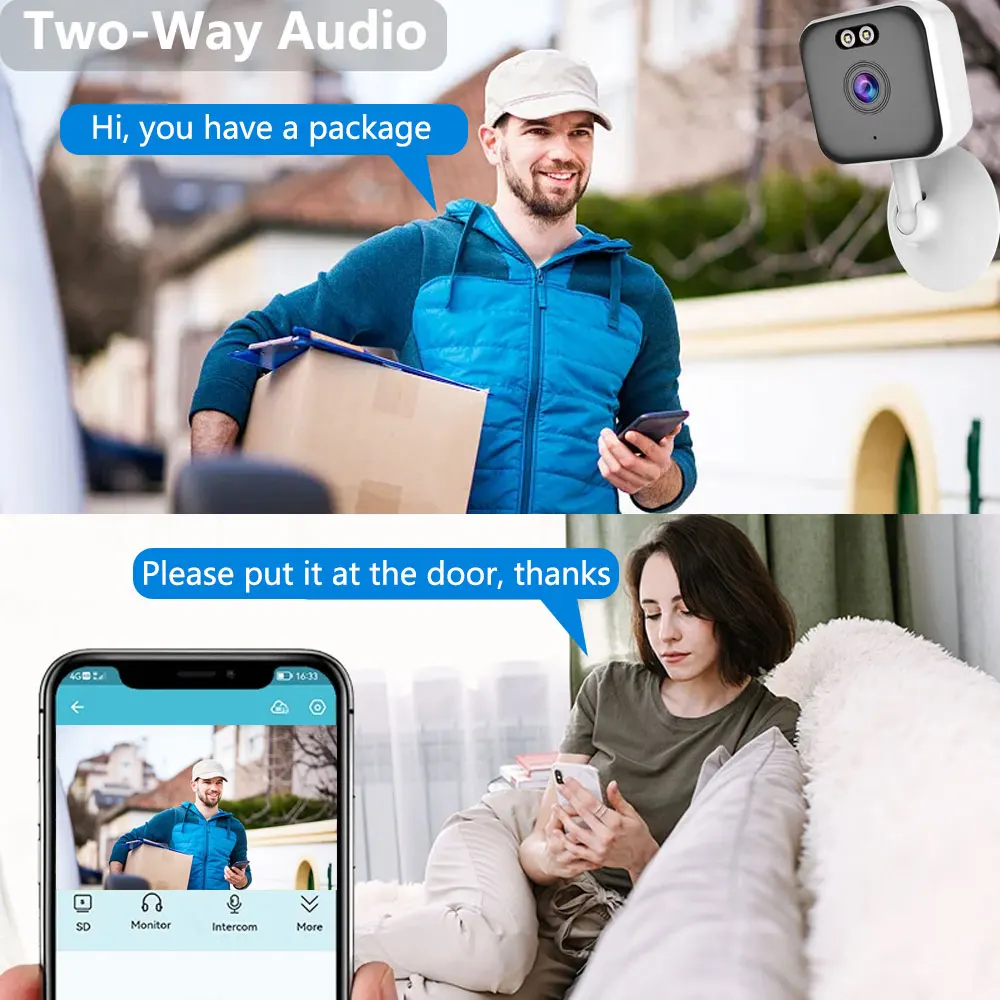Telecamera IP WiFi Compatta Ca - Smart Home Windows App recensione e prezzo