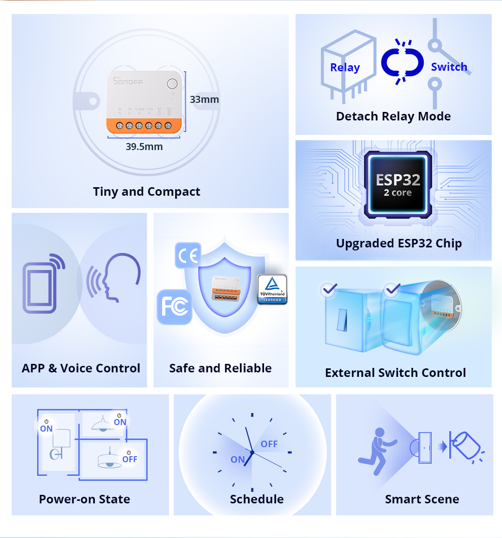 Sonoff Mini R4 Extreme Interru - Smart Home Bridge recensione e prezzo